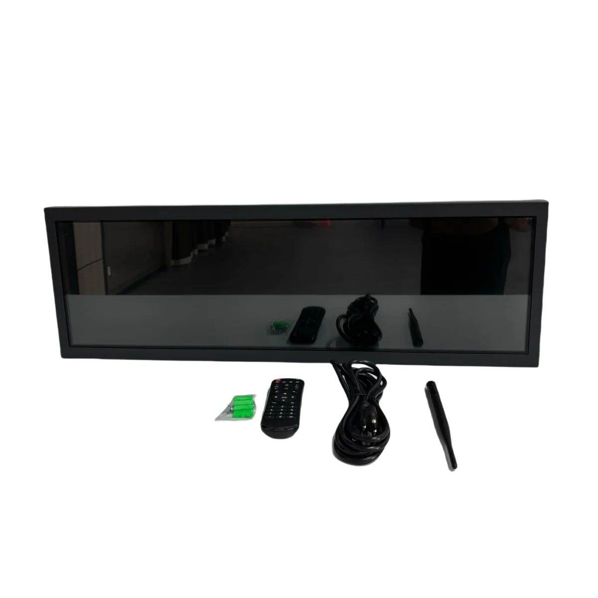 24.5" Stretched Bar LCD Shelf Display – 597.9×168.2mm Viewable | Android Digital Signage | Cloud / App / USB Playback